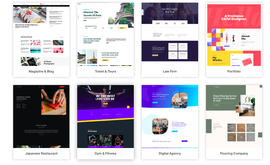 Elementor WordPress Templates