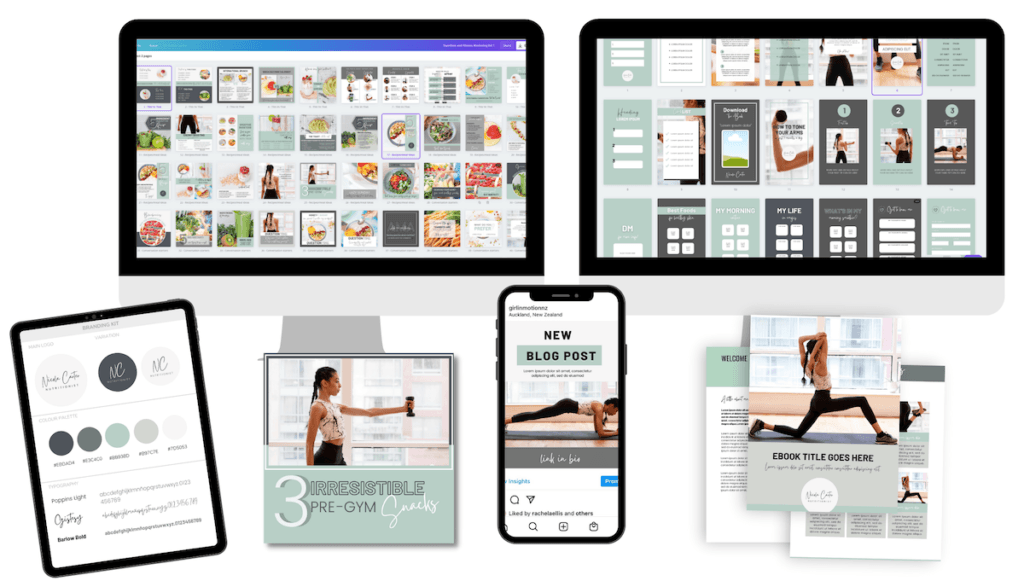 Nutrition Instagram Marketing Pack