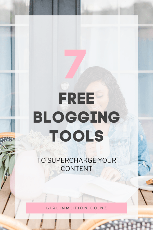 Free blogging tools