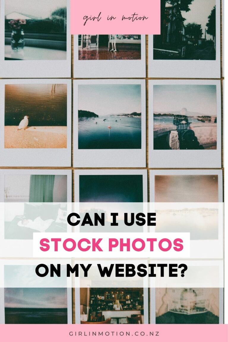 Using stock photos social media