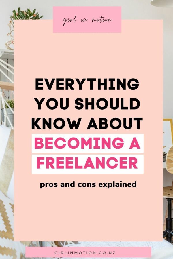 Everything you should know about becoming a freelancer