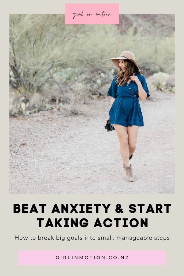 How to beat anxiety and start taking action towards your business