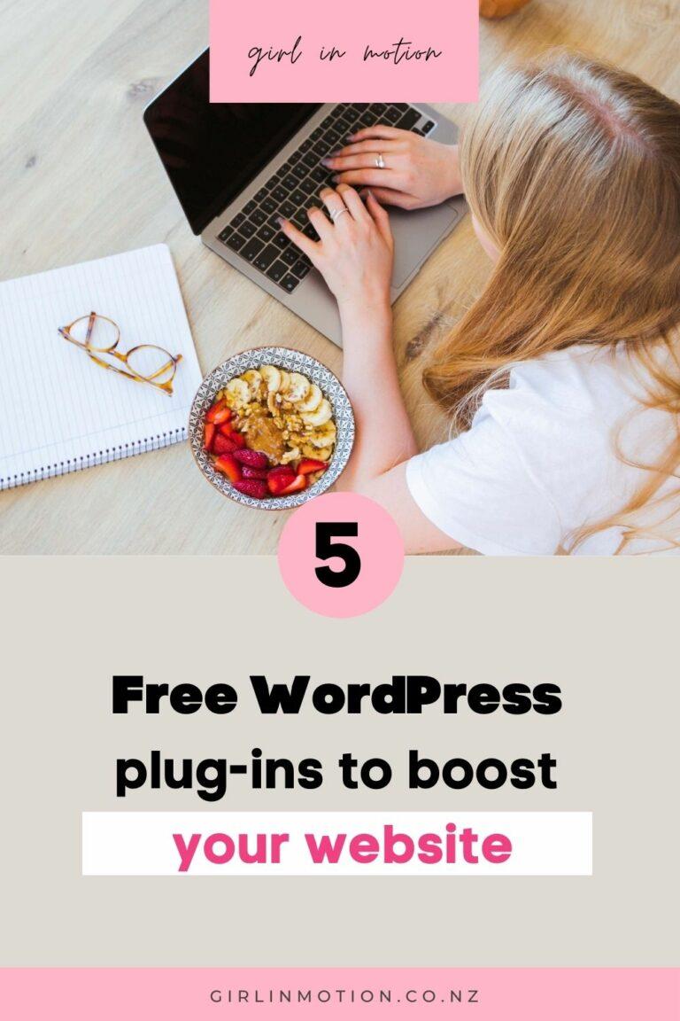 Improve your website with wordpress plugins