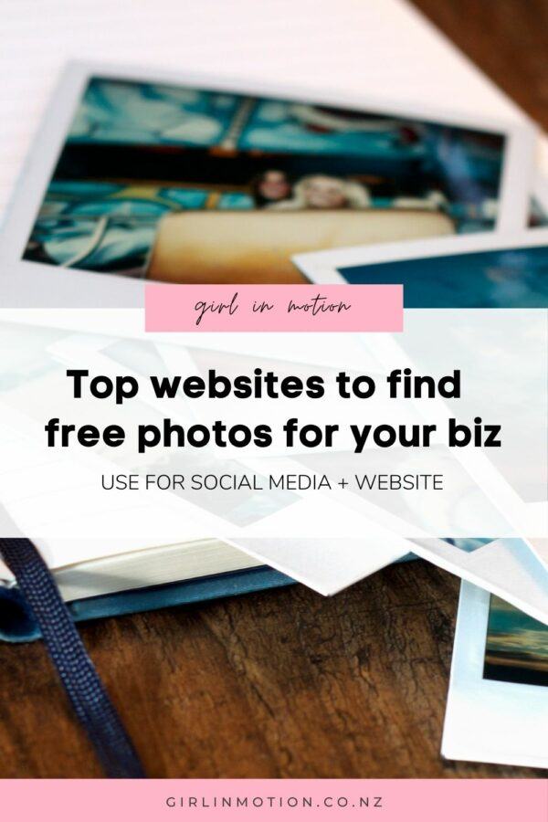Top websites to find free photos for your biz