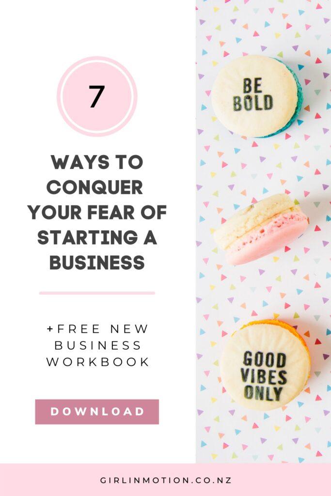 How to conquer fear of starting business