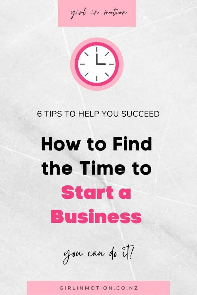 Get organised and start your business