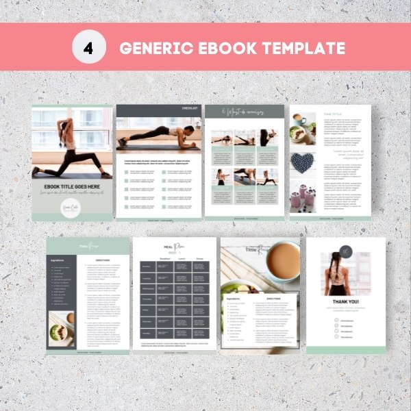 Personal Trainer digital book bundle