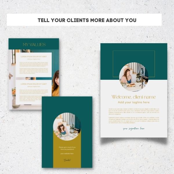 Onboarding Canva template